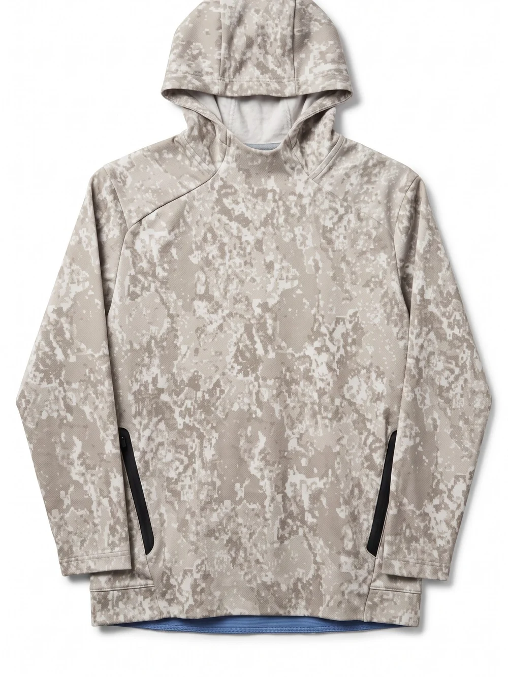 Old Navy Beige Digital Camo Hooded Pullover Boys XL